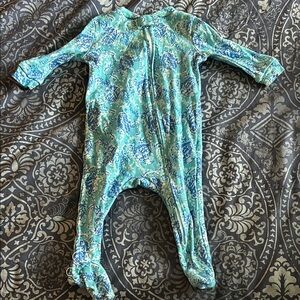 Blue and Green Kids One Piece